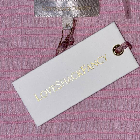 LoveShackFancy Pink Mini Dress - Picture 11 of 13